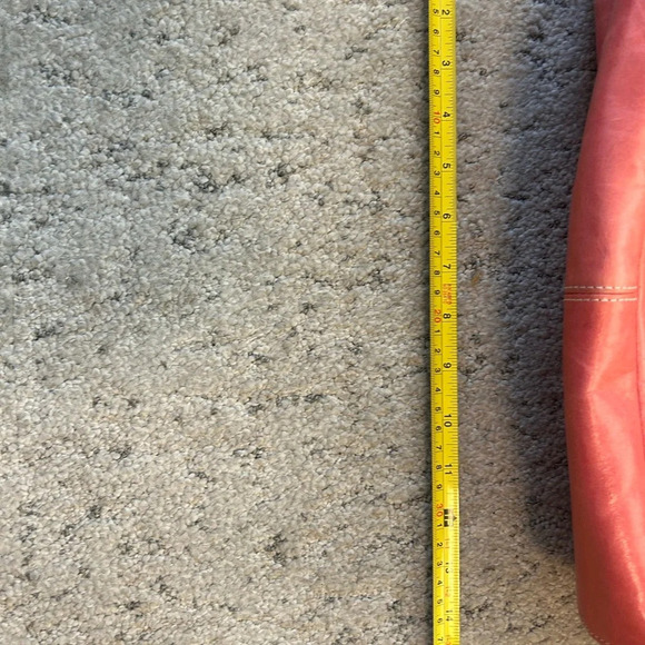 NOT FOR SALE sorry can’t delete :( Soprano leather large coral pink purse in gr - Picture 13 of 13